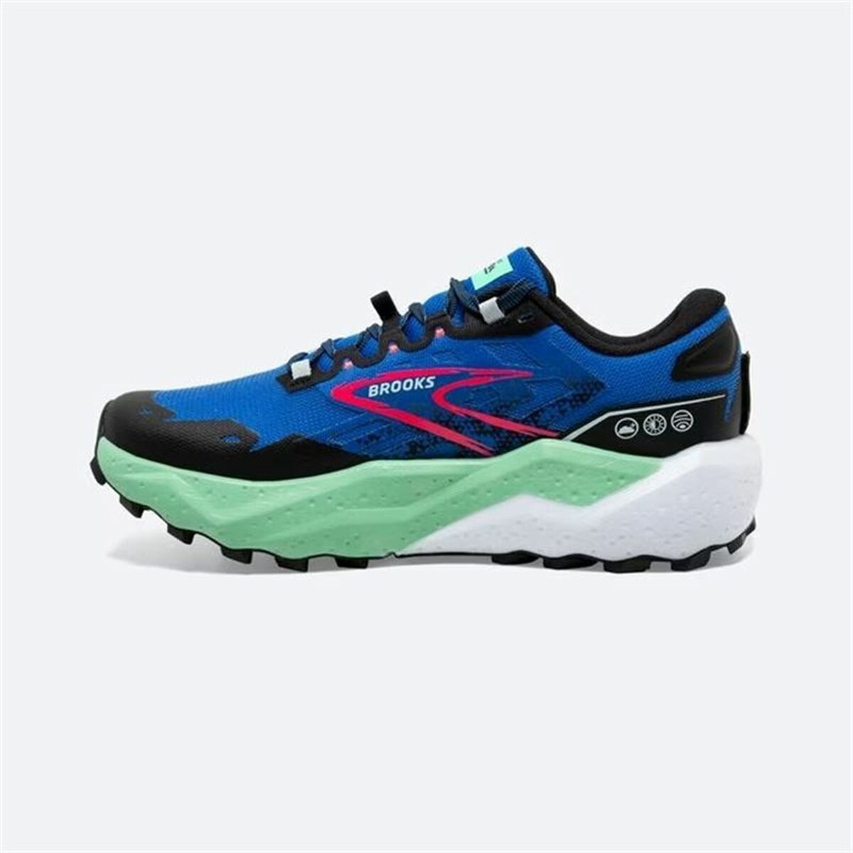 Running Shoes for Adults Brooks Caldera 7 Blue-6