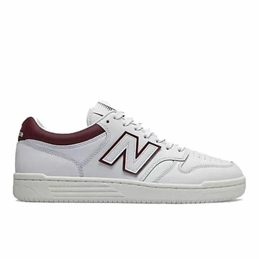 Men's Trainers New Balance 480 White Dark Red-0