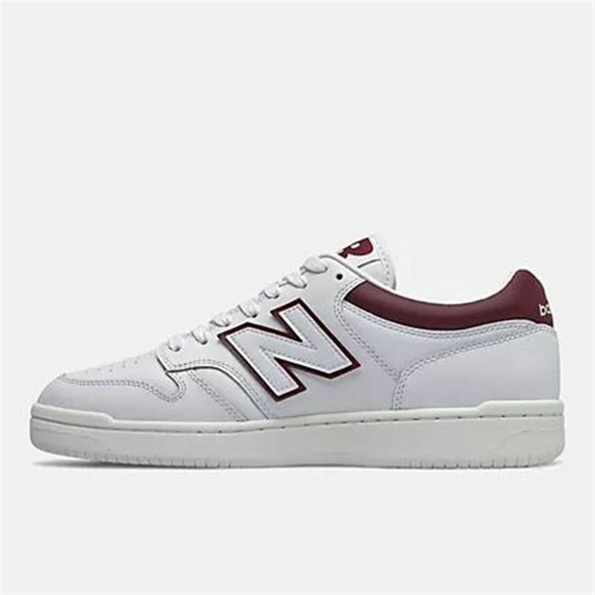 Men's Trainers New Balance 480 White Dark Red-5