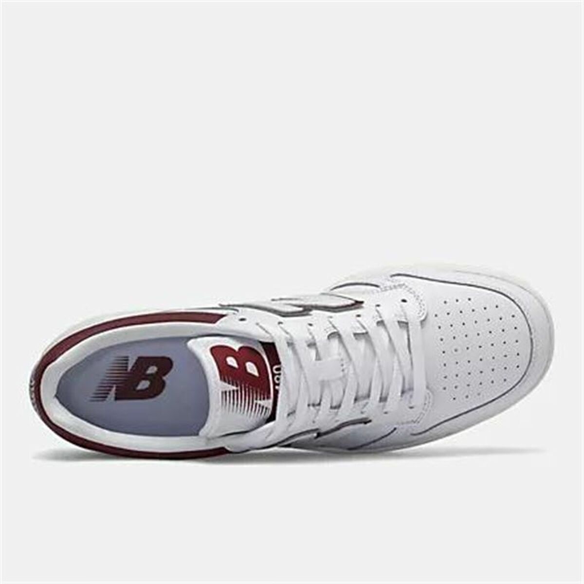 Men's Trainers New Balance 480 White Dark Red-3