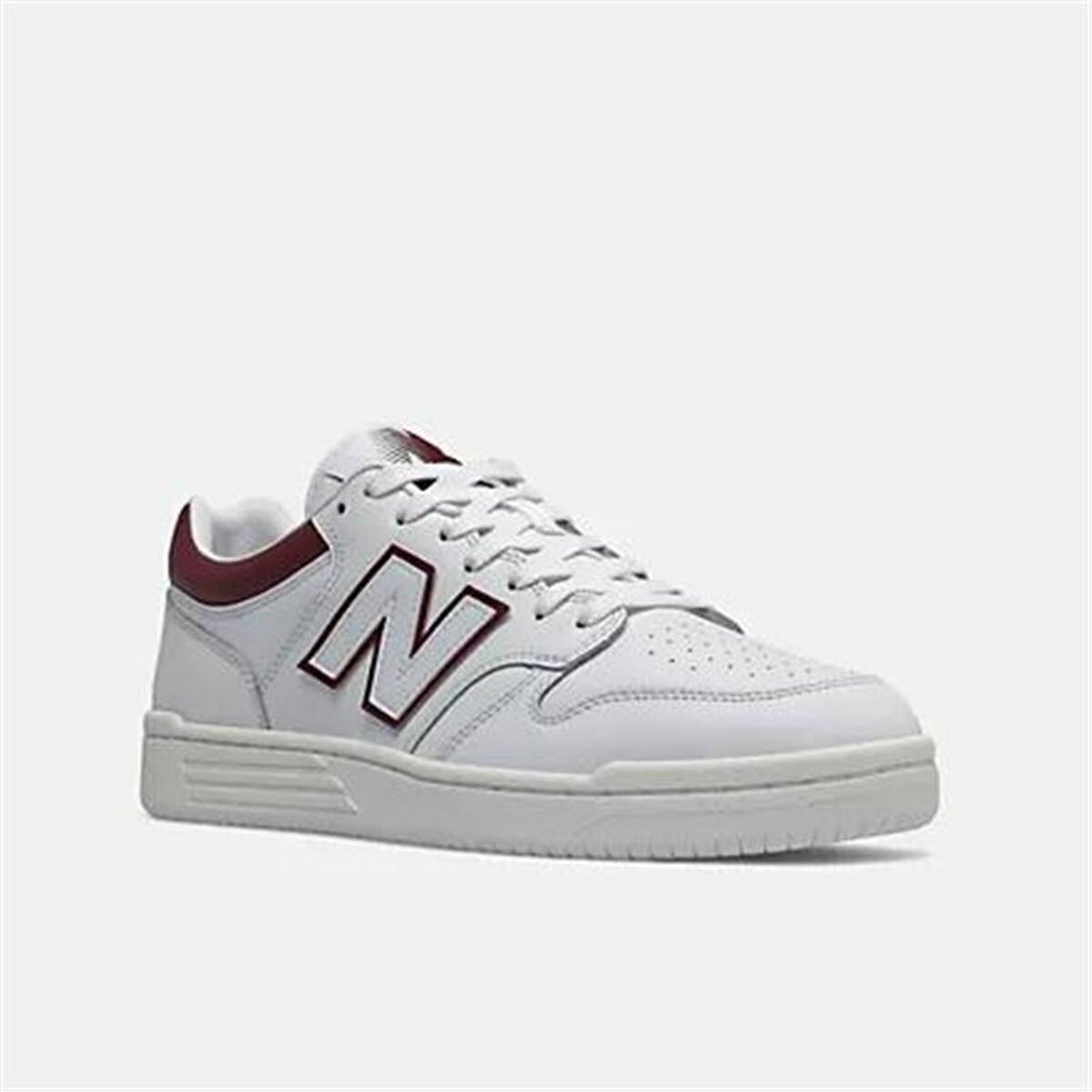 Men's Trainers New Balance 480 White Dark Red-2