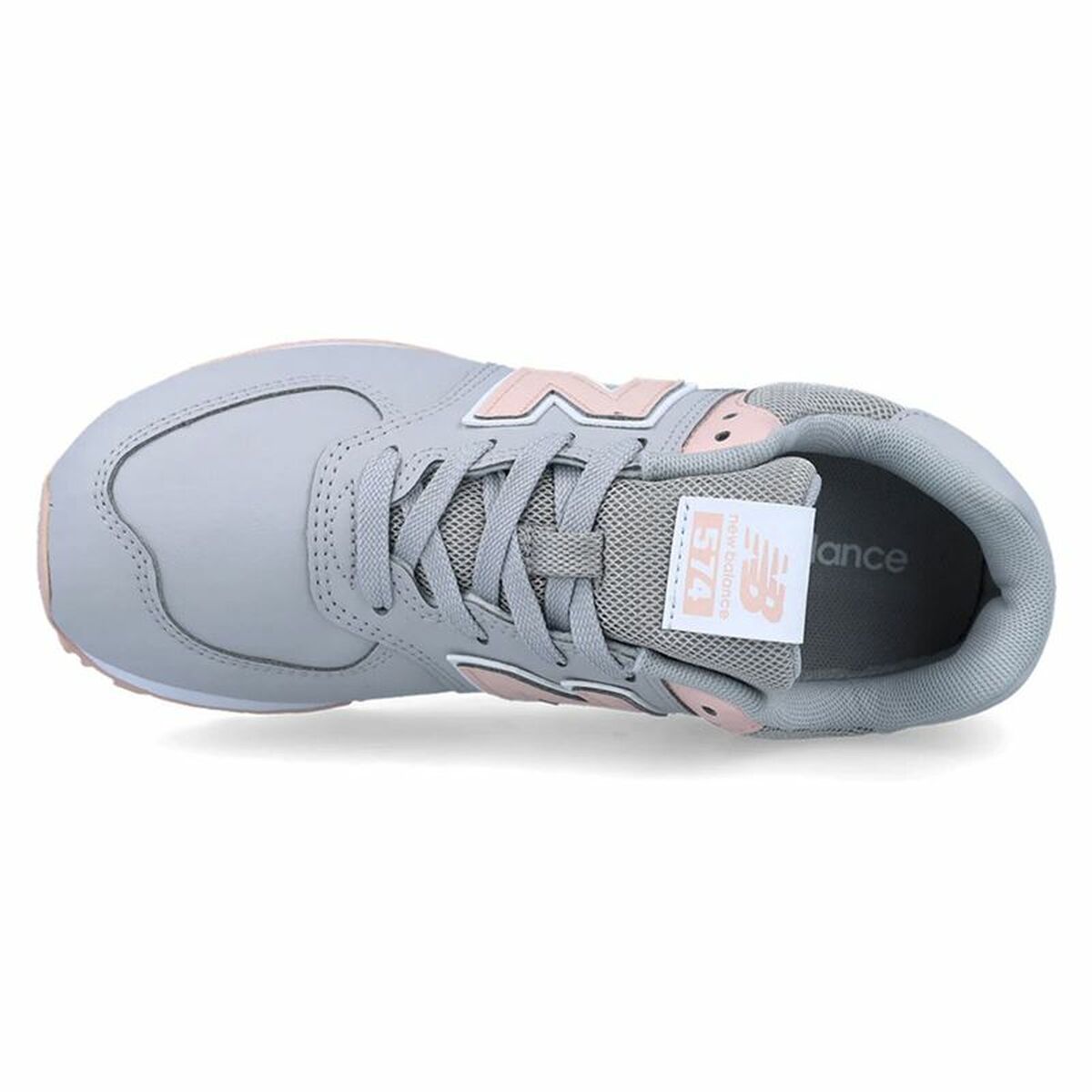 Women's casual trainers New Balance 574  Grey Pink-3