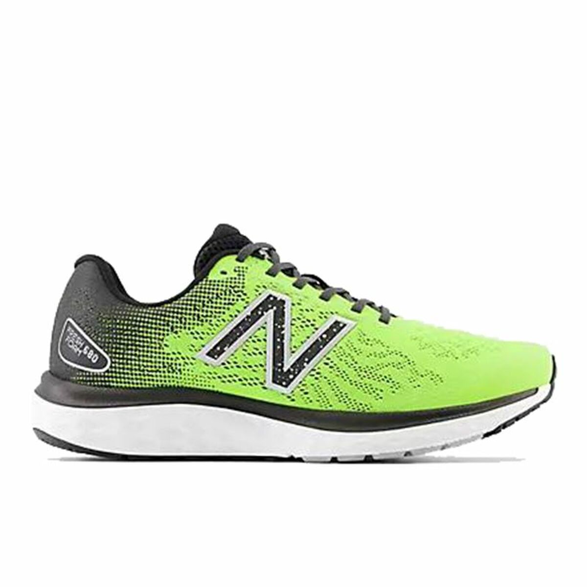 Running Shoes for Adults New Balance Foam 680v7 Men Lime green-17