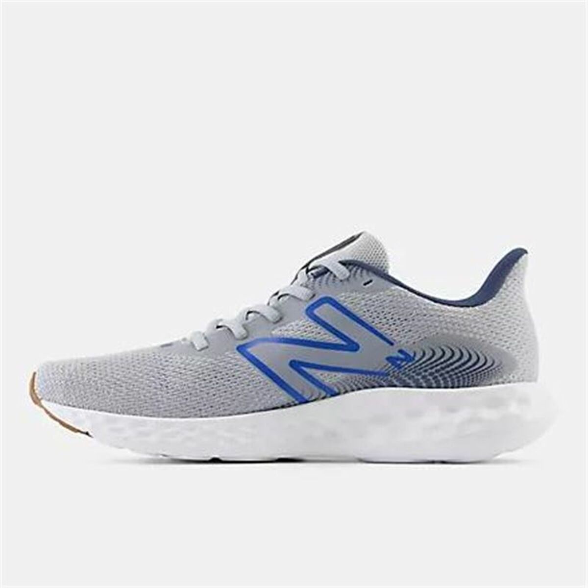 Running Shoes for Adults New Balance 411V3 Light grey-5