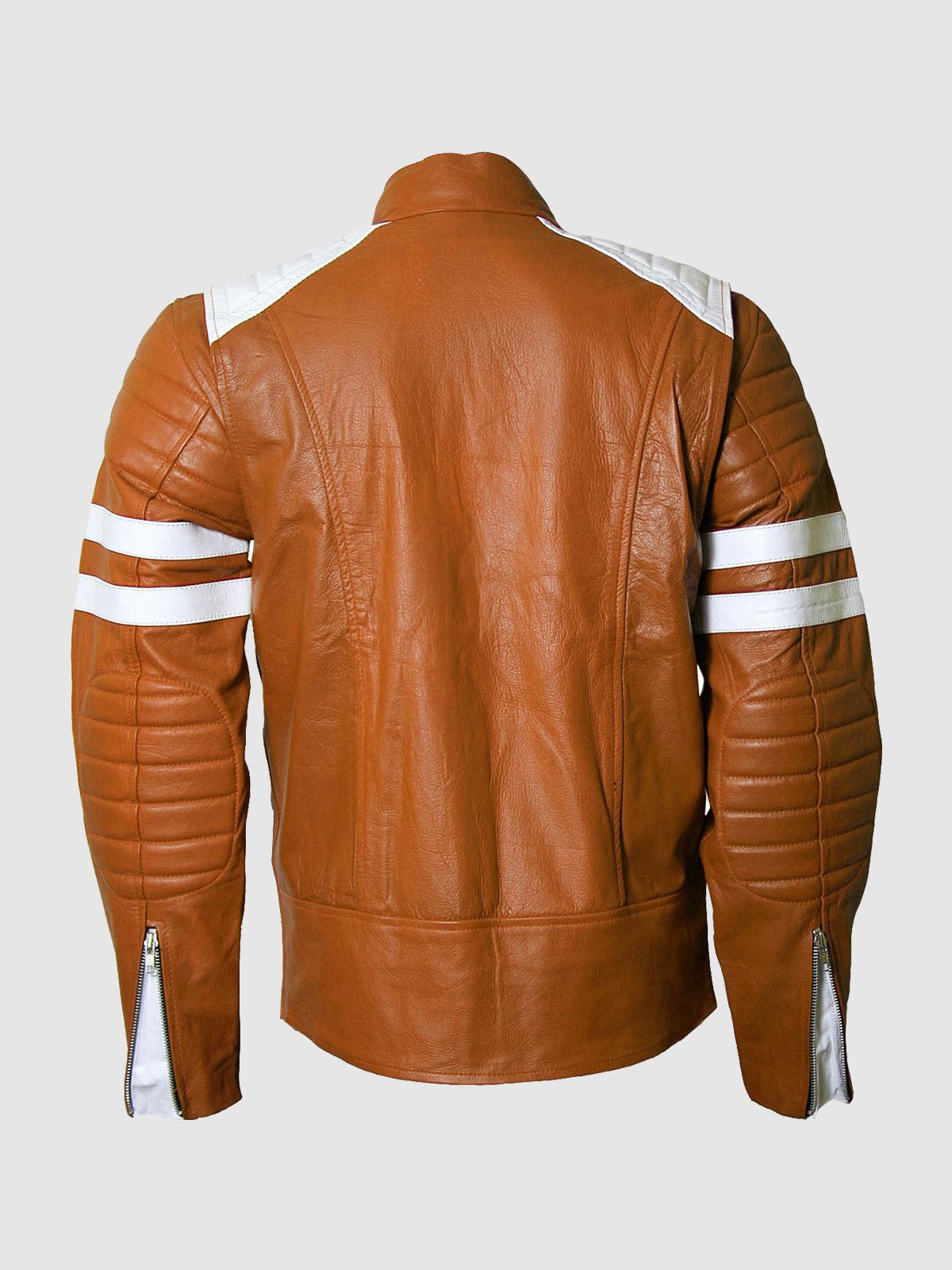 Size 2XL Men's Cafe Racer Leather Jacket-0