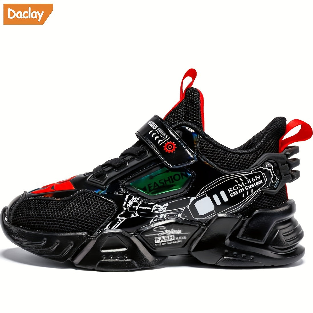 Kids Comfy Fashion Mesh Basketball Shoes, Breathable Shock Absorbing Sneakers For Boys Girls