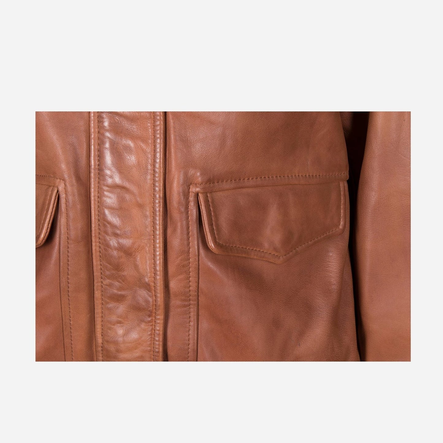 Amanda Bomber Jacket, Chestnut-2