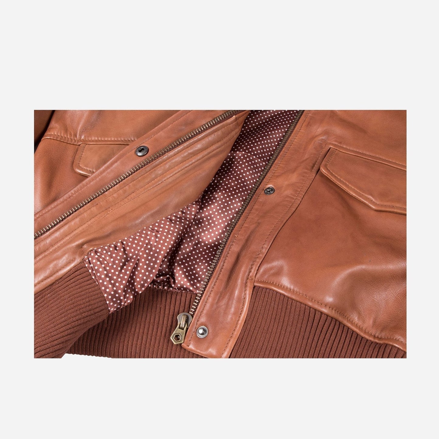 Amanda Bomber Jacket, Chestnut-3