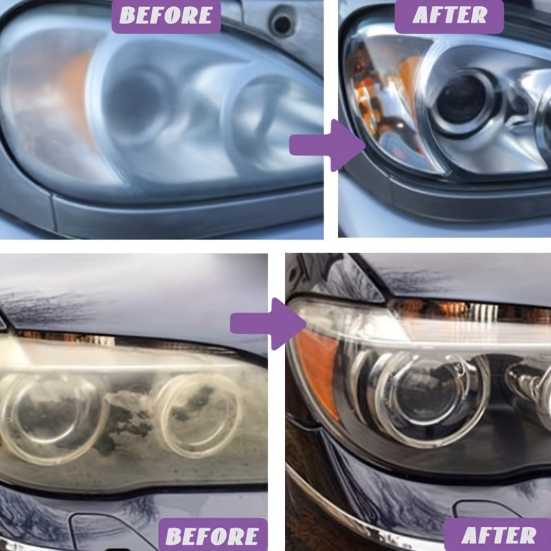 Car Headlight Restoration Refurbishing Agent Headlight Care Polish Agent Headlight Restore Coating Light Removing Oxidation Prevent Scratches JB-XPCS8