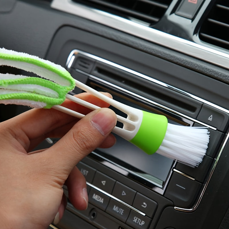 1pc, Multi-functional Air-Conditioning Shutter Brush - Detachable and Washable Cleaning Clip for Door Partitions and Dead Corners