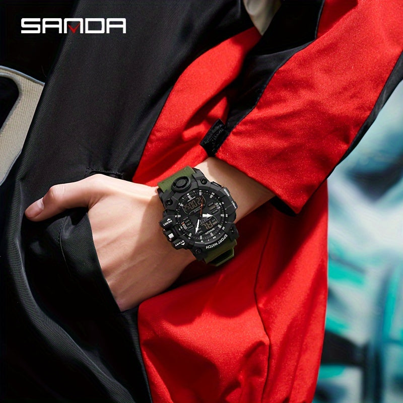 Fashion Men's Waterproof Multi Functional Watch