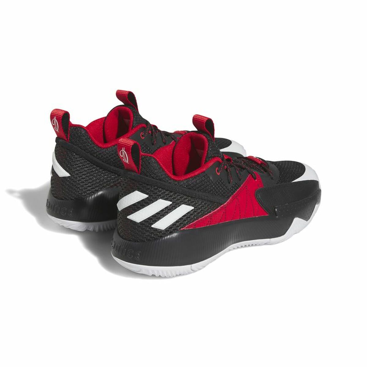 Basketball Shoes for Adults Adidas Dame Certified Black-4