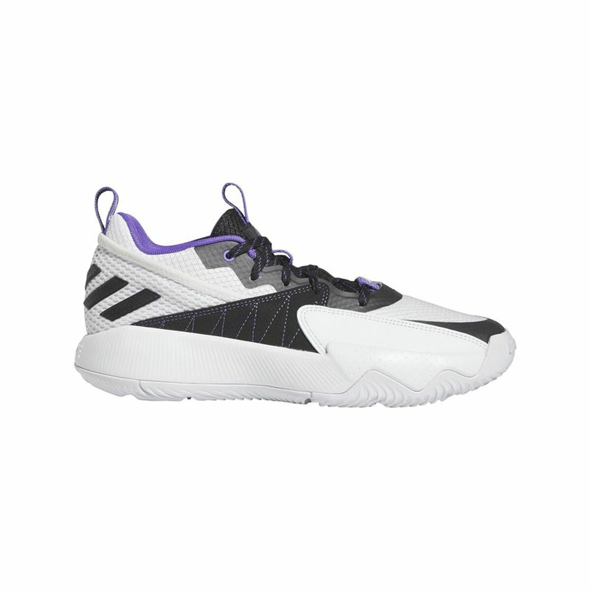 Basketball Shoes for Adults Adidas Dame Certified White-0