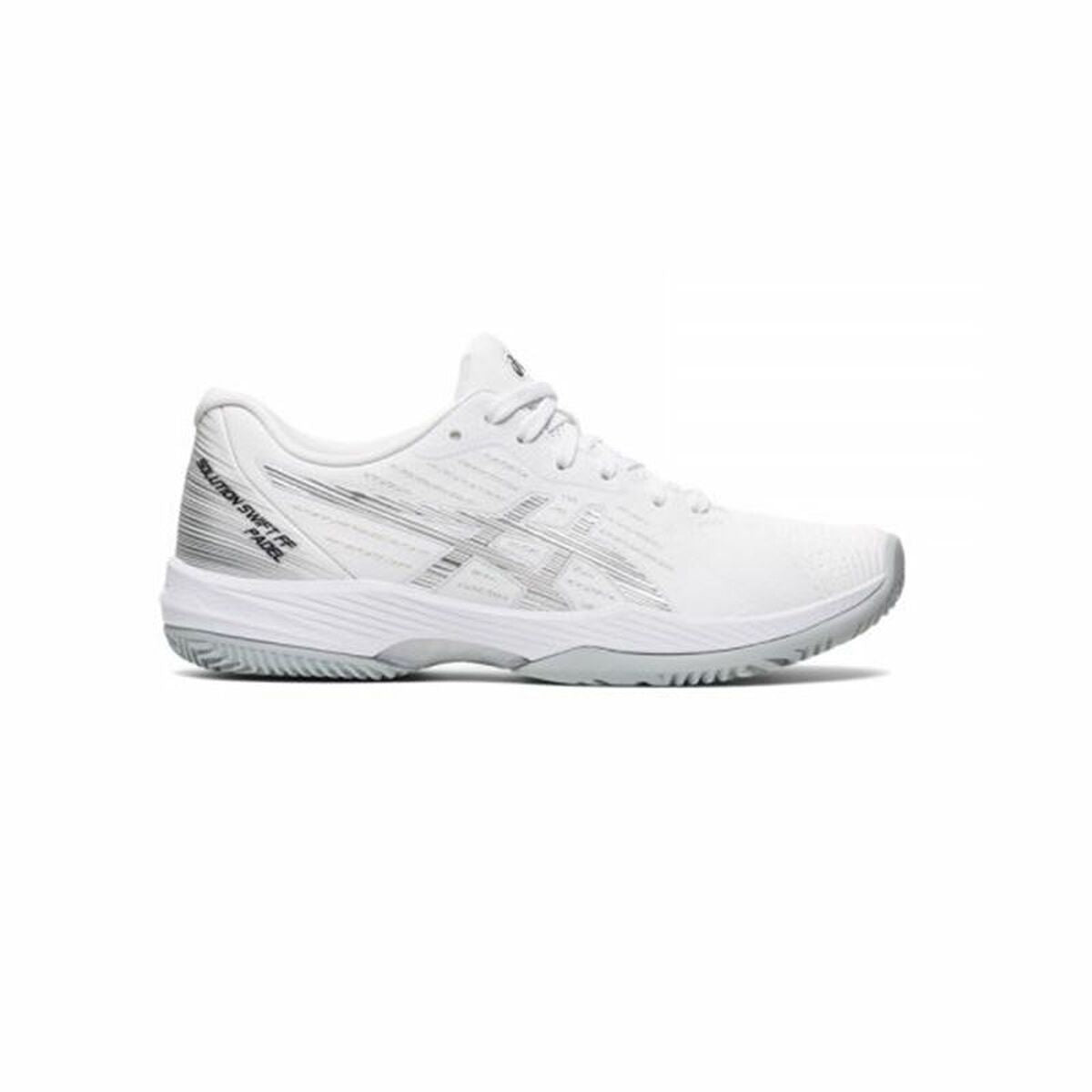 Adult's Padel Trainers Asics Solution Swift FF Lady White-7