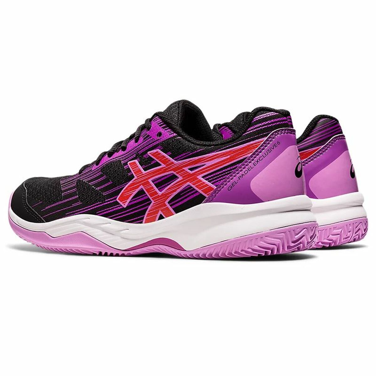 Adult's Padel Trainers Asics Gel-Padel Exclusive 6 Black Pink-5