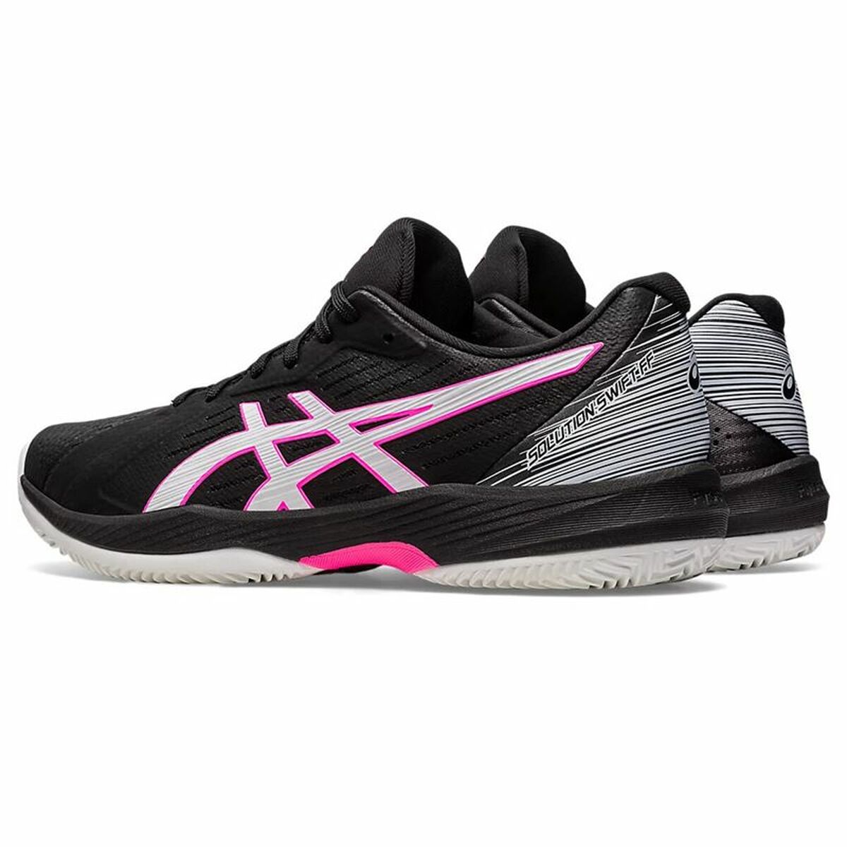 Men's Tennis Shoes Asics Solution Swift FF Clay Black Men-2