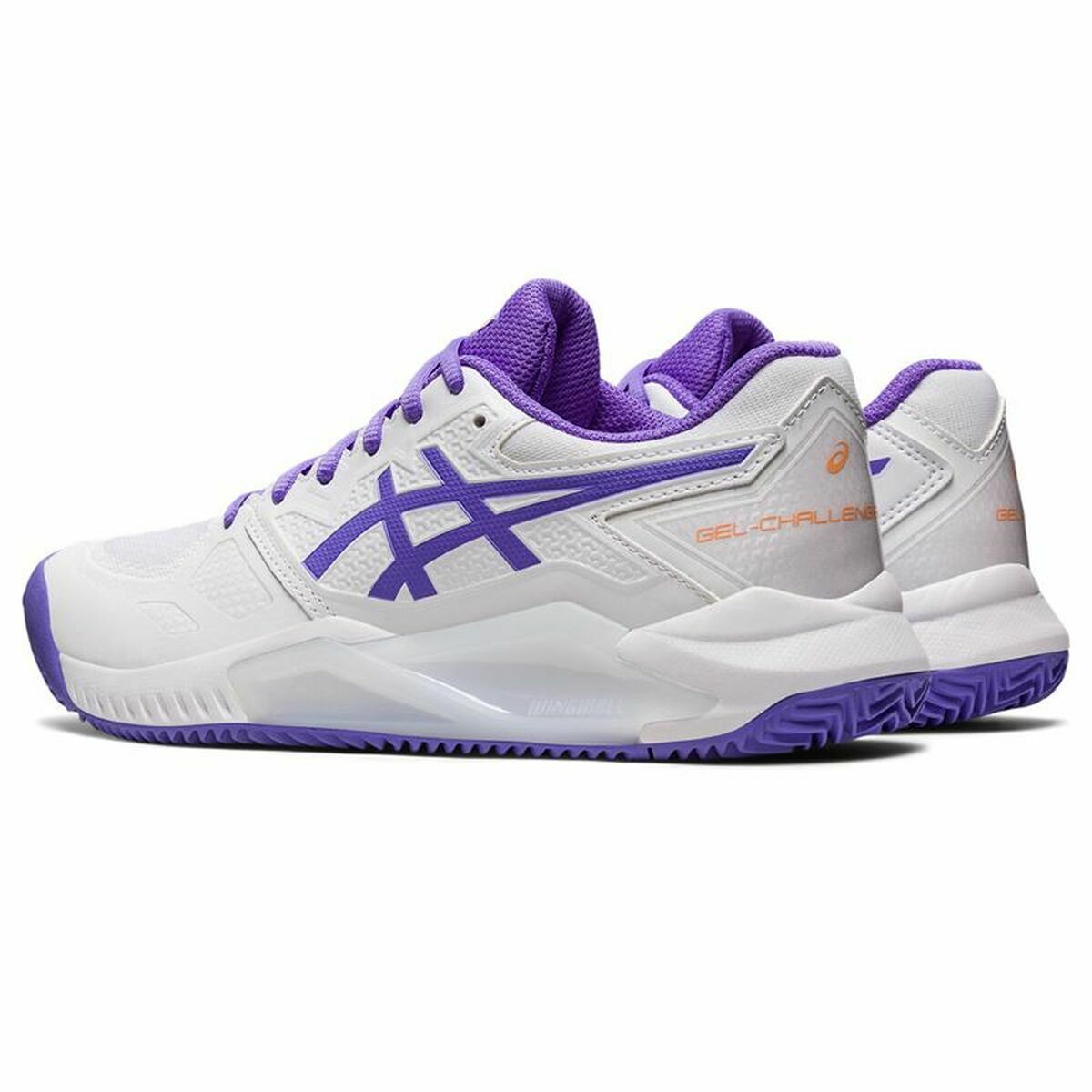 Women's Tennis Shoes Asics Gel-Challenger 13 Clay White-1