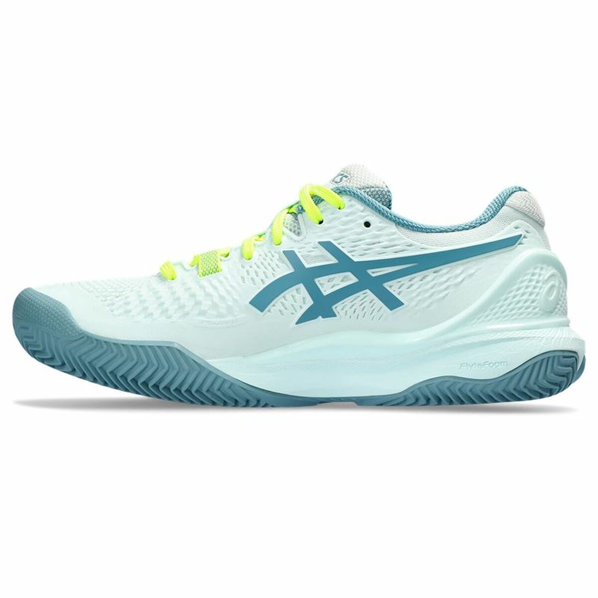 Women's Tennis Shoes Asics Gel-Resolution 9 Clay Aquamarine-34