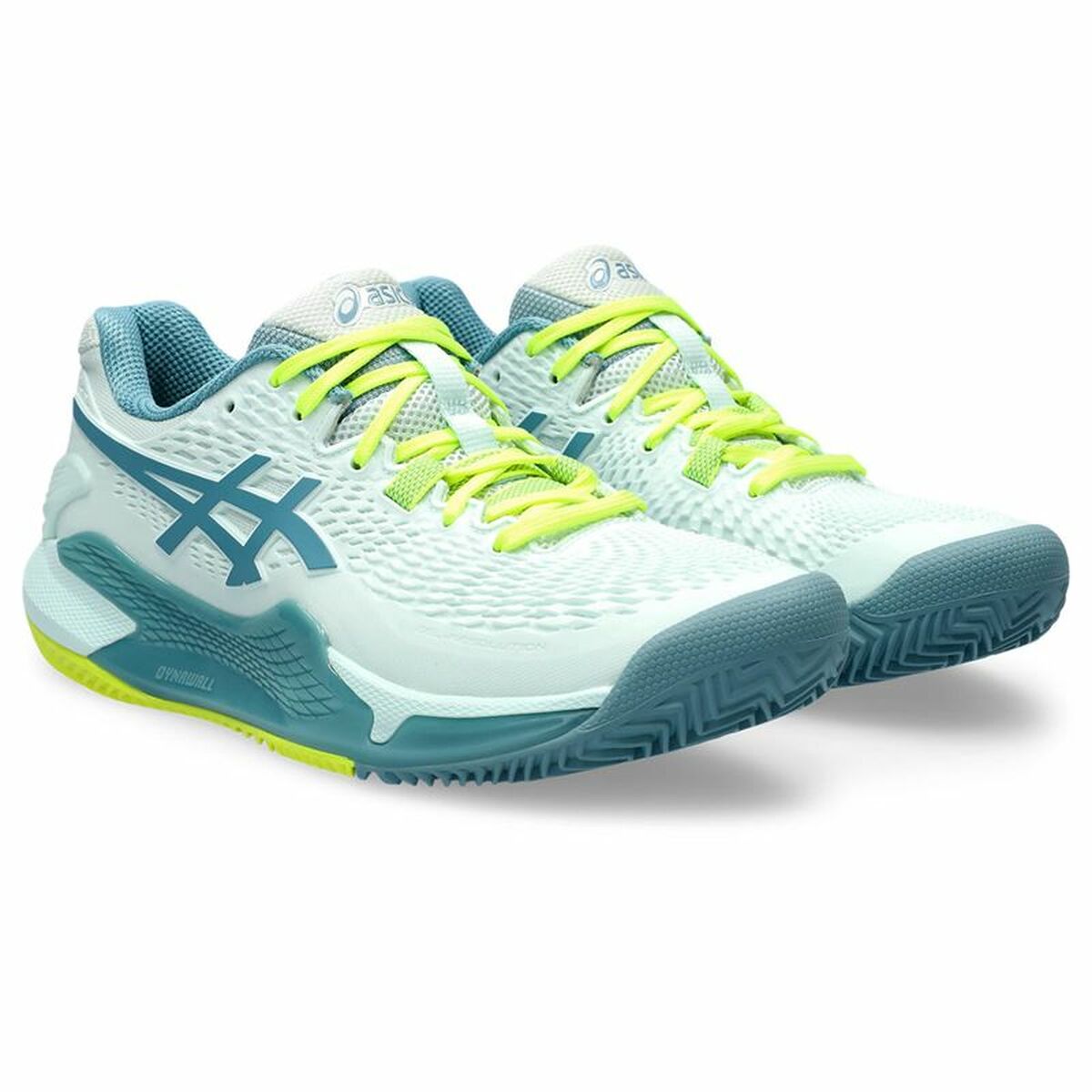 Women's Tennis Shoes Asics Gel-Resolution 9 Clay Aquamarine-31