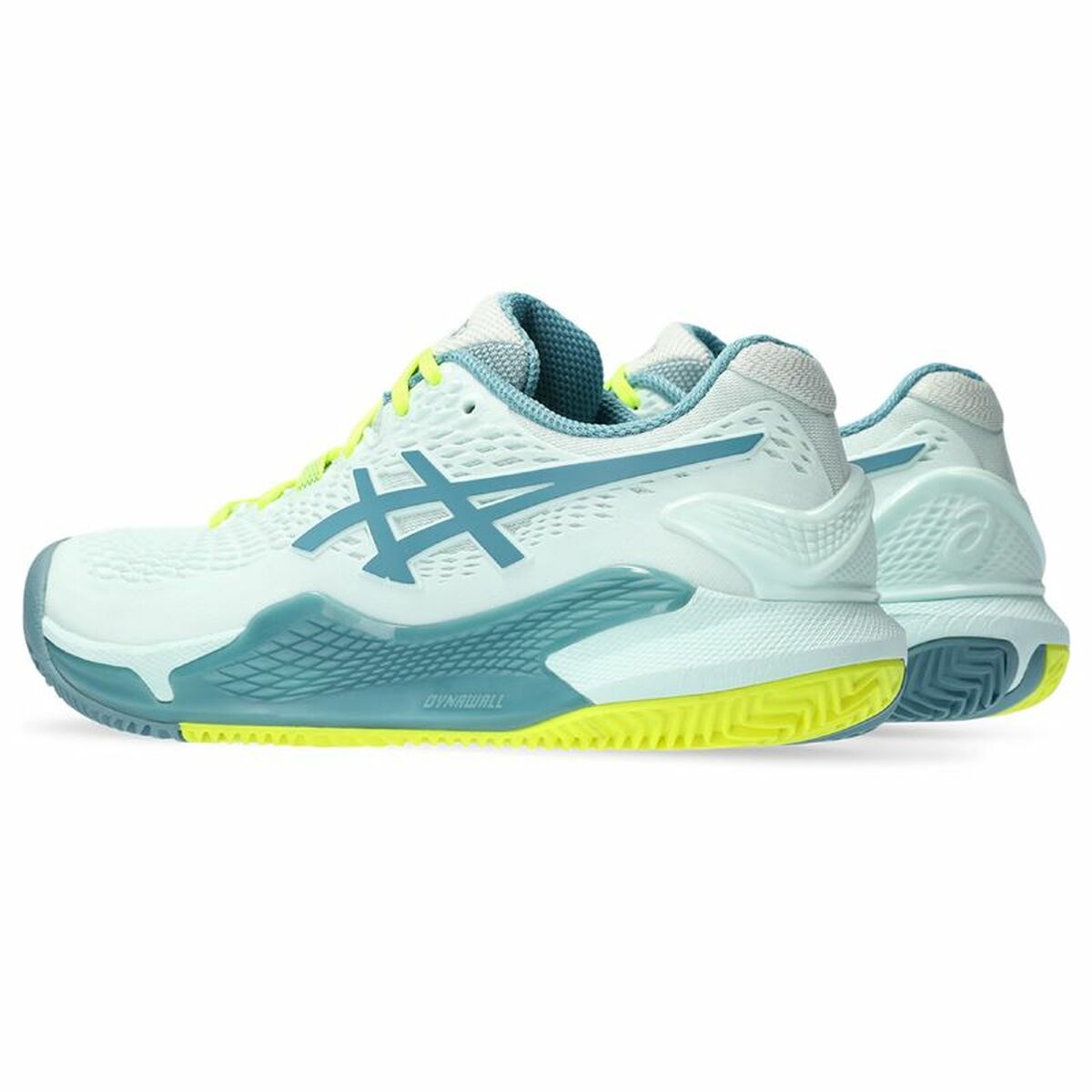 Women's Tennis Shoes Asics Gel-Resolution 9 Clay Aquamarine-30