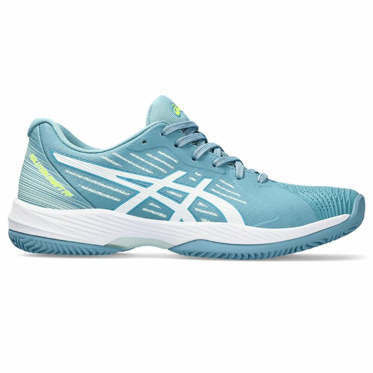 Women's Tennis Shoes Asics Solution Swift Ff Clay Light Blue-7