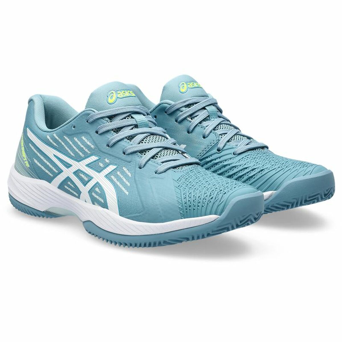 Women's Tennis Shoes Asics Solution Swift Ff Clay Light Blue-3