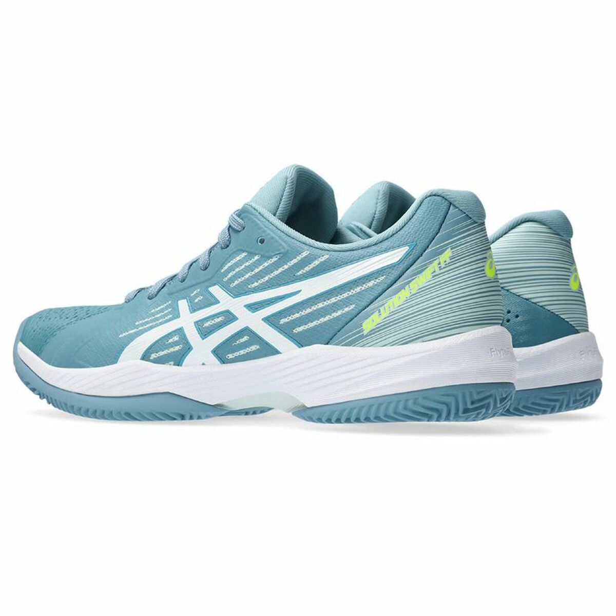 Women's Tennis Shoes Asics Solution Swift Ff Clay Light Blue-2