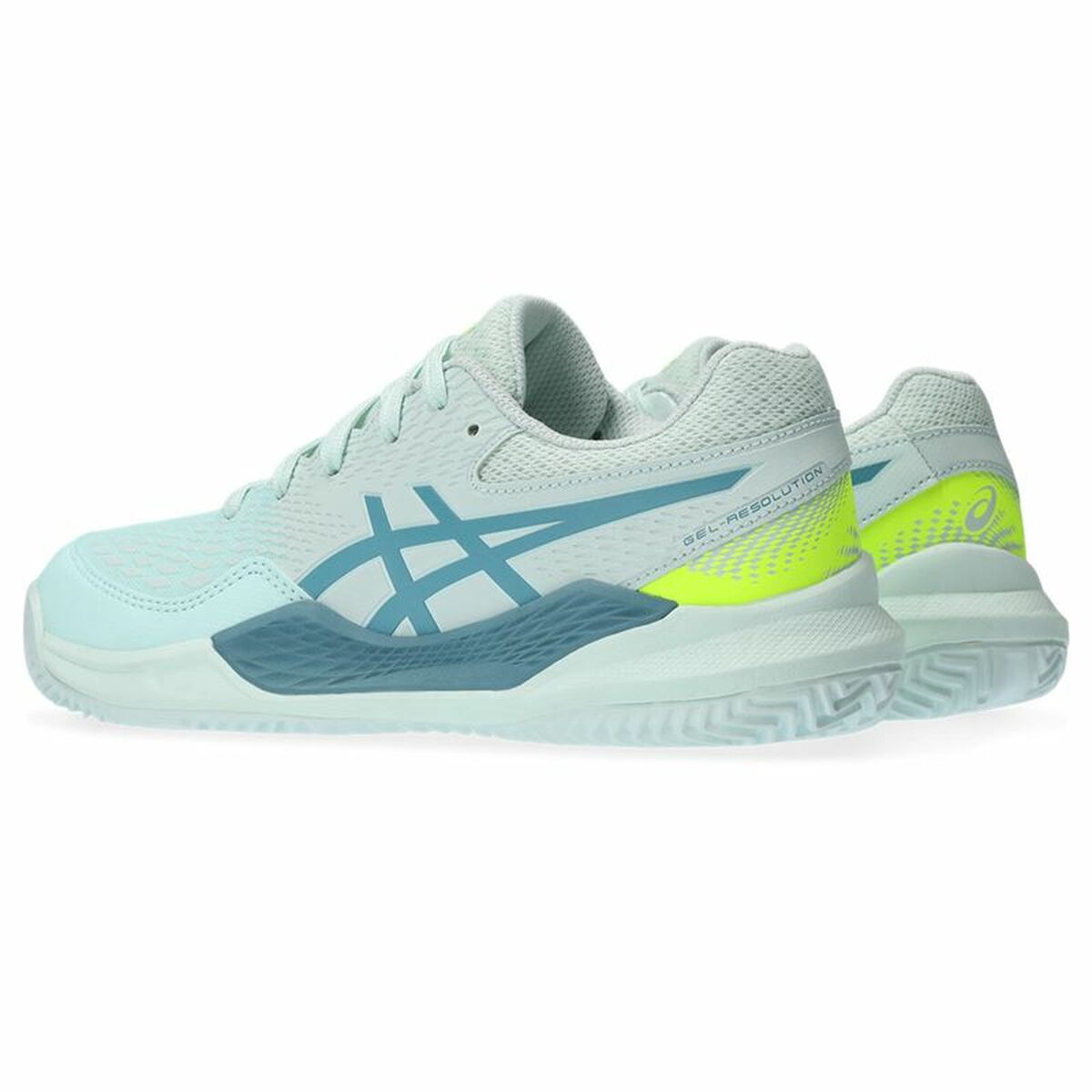 Women's Tennis Shoes Asics Gel-Resolution 9 Aquamarine-2