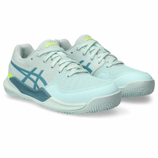 Women's Tennis Shoes Asics Gel-Resolution 9 Aquamarine-0