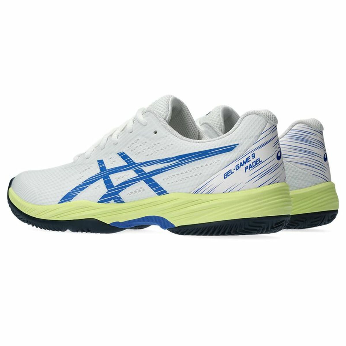 Adult's Padel Trainers Asics Gel-Game 9 Men White-4