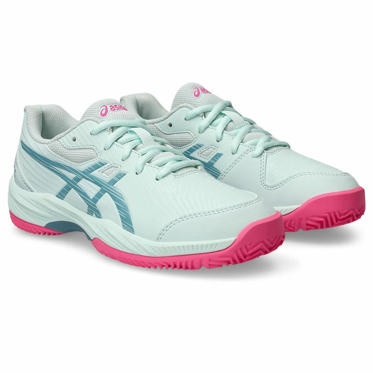 Children's Padel Trainers Asics Gel-Game 9  Light Blue-3