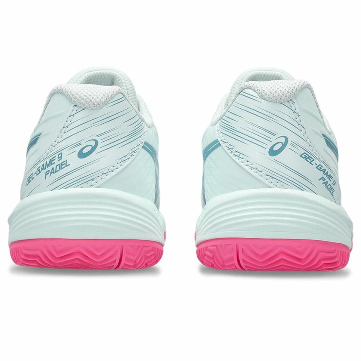 Children's Padel Trainers Asics Gel-Game 9  Light Blue-22