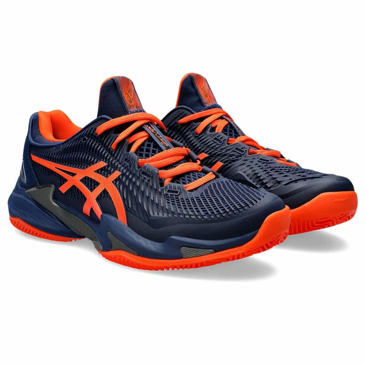 Men's Tennis Shoes Asics Court FF 3 Clay Navy Blue-4