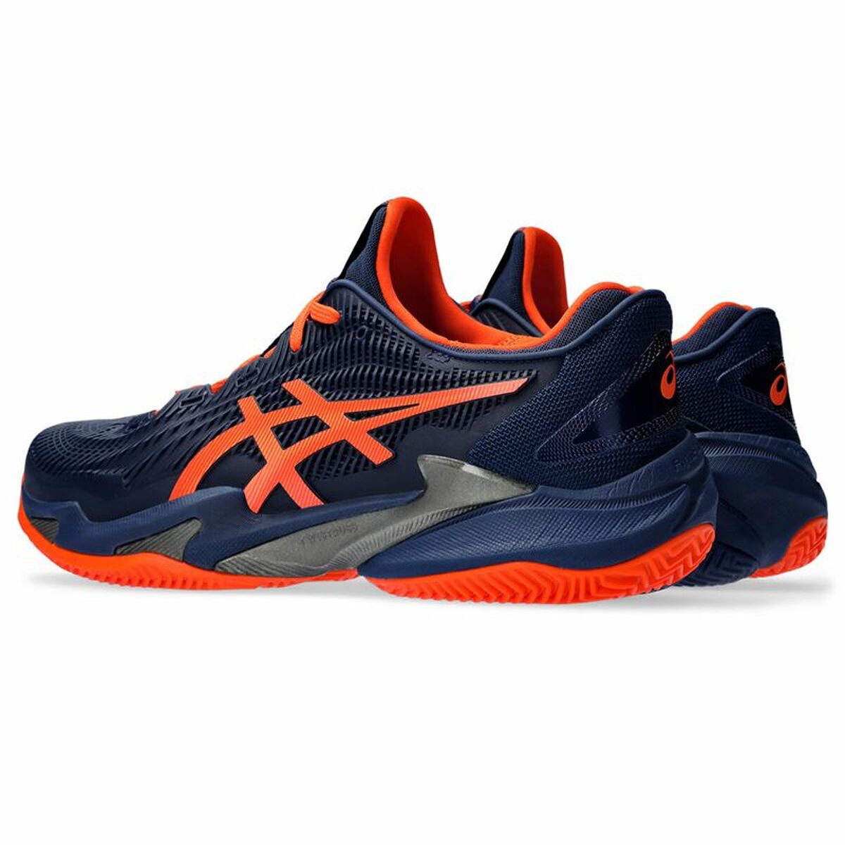 Men's Tennis Shoes Asics Court FF 3 Clay Navy Blue-3