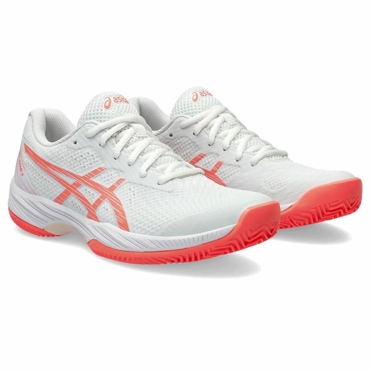 Women's Tennis Shoes Asics Gel-Resolution 9 Clay/Oc White-4