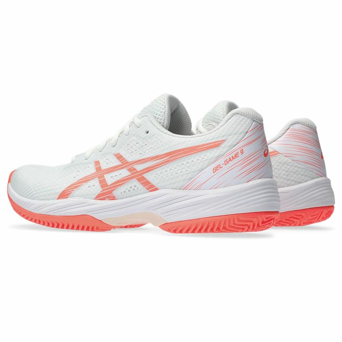 Women's Tennis Shoes Asics Gel-Resolution 9 Clay/Oc White-3