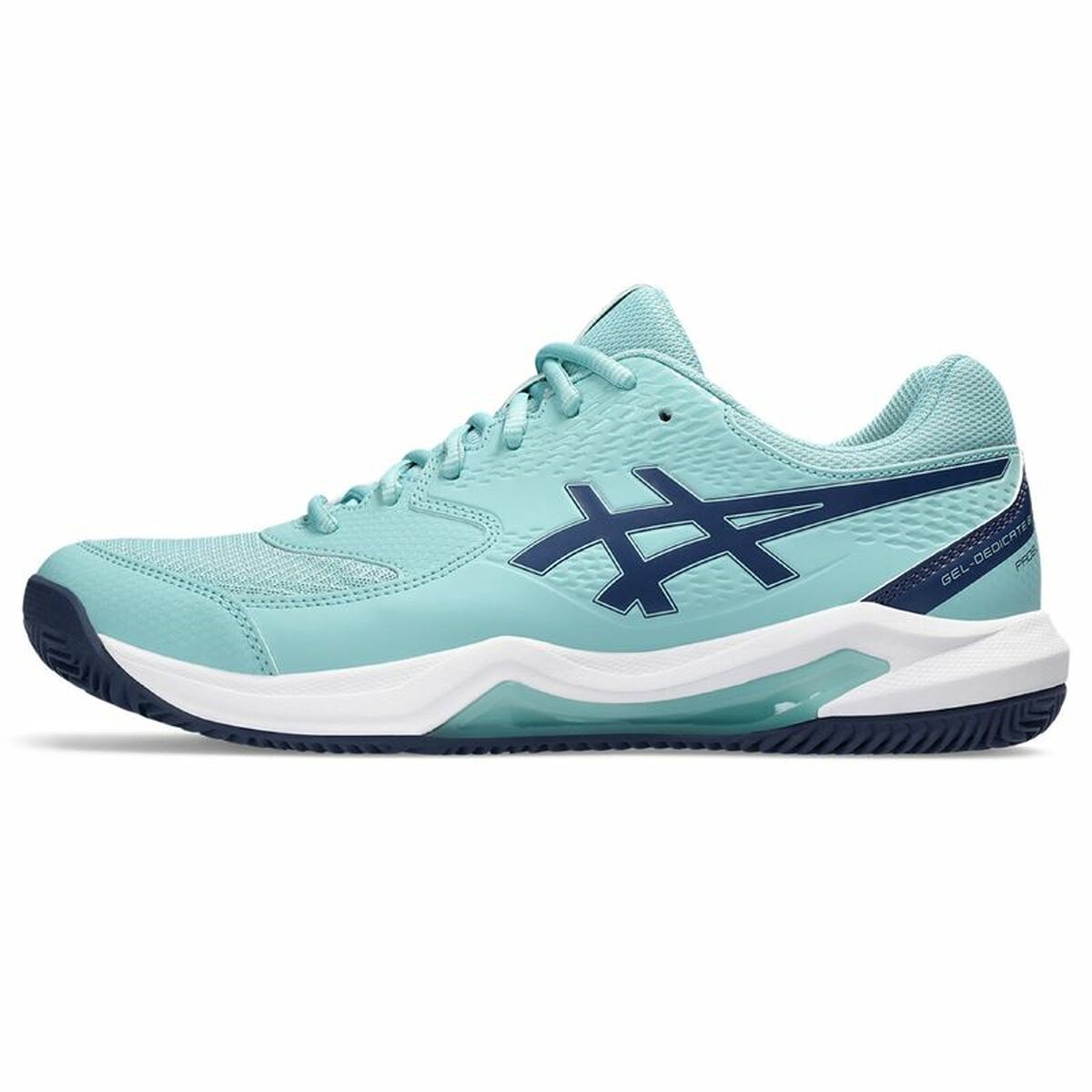 Adult's Padel Trainers Asics Gel-Dedicate 8 Turquoise Light Blue-7