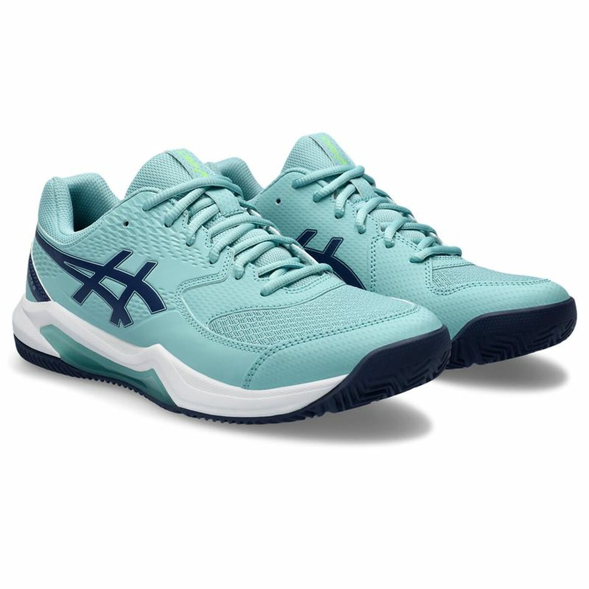 Adult's Padel Trainers Asics Gel-Dedicate 8 Turquoise Light Blue-4