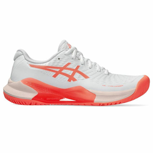 Women's Tennis Shoes Asics Gel-Challenger 14 White Orange-0