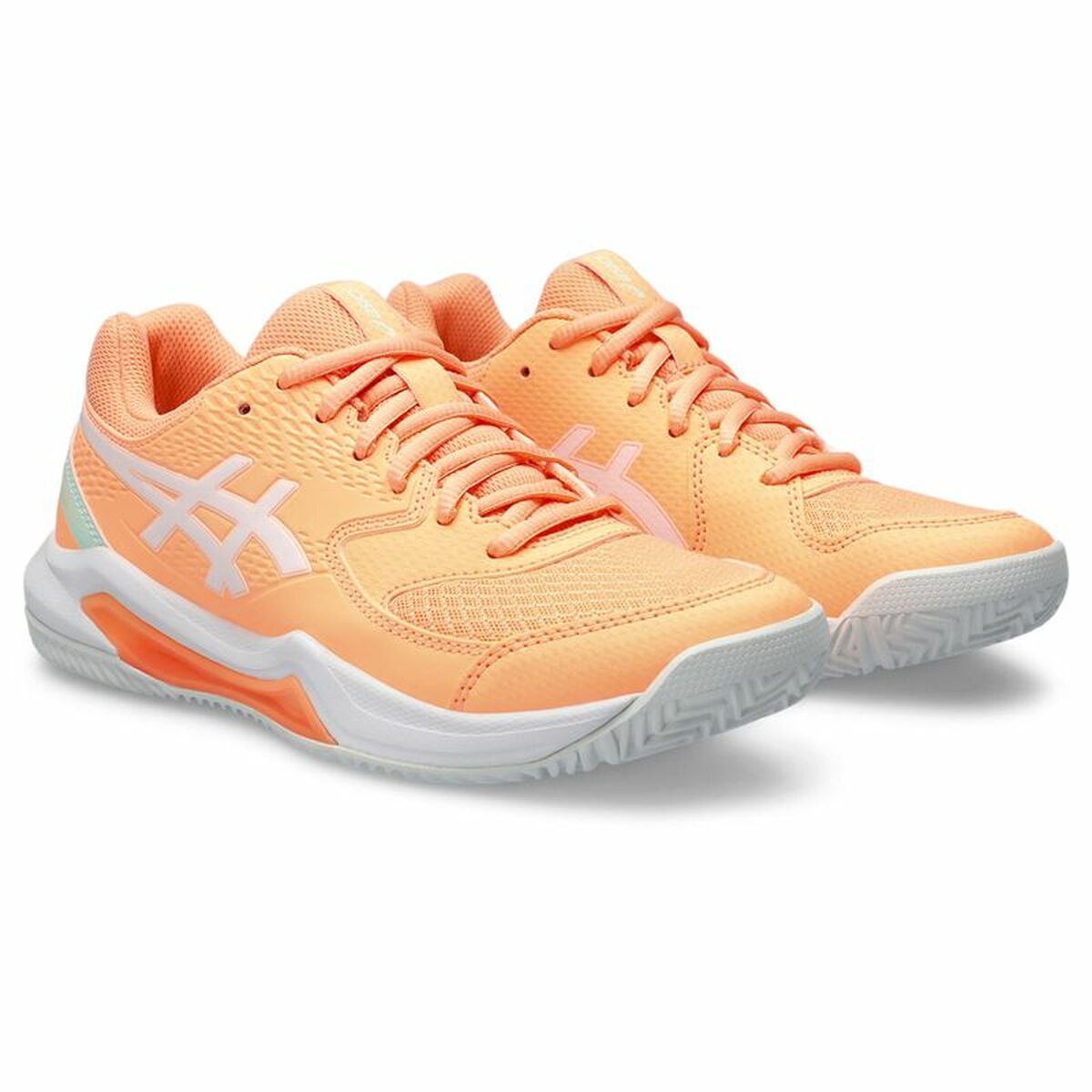 Adult's Padel Trainers Asics Gel-Dedicate 8 Orange-4