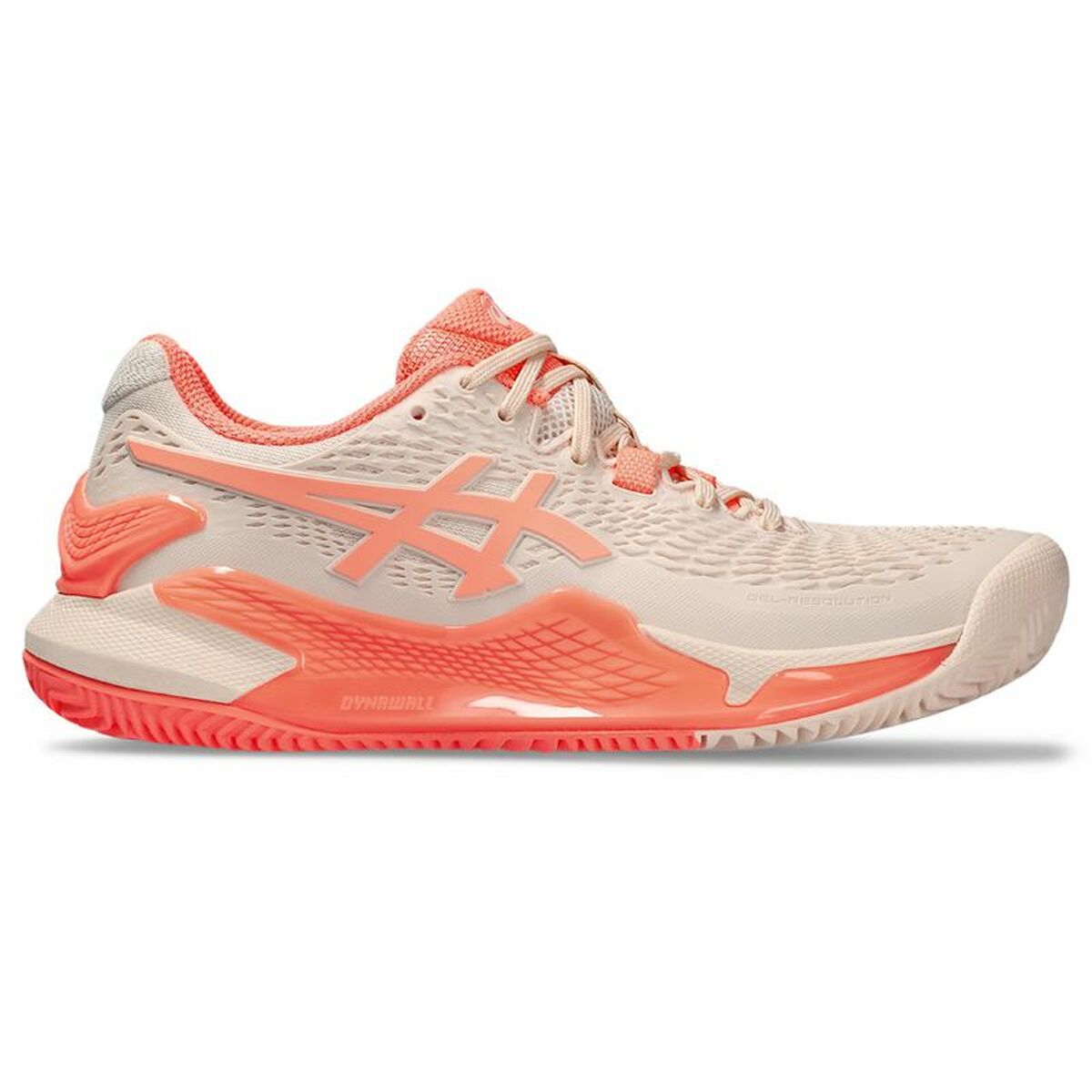 Women's Tennis Shoes Asics Gel-Resolution 9 Clay Salmon-0