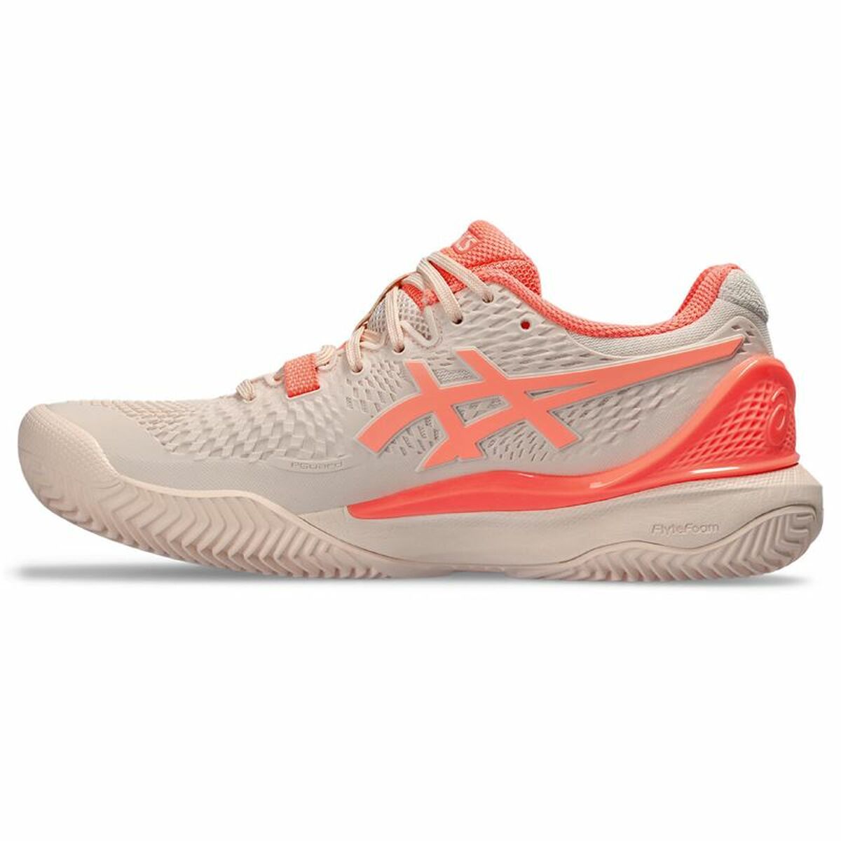 Women's Tennis Shoes Asics Gel-Resolution 9 Clay Salmon-7