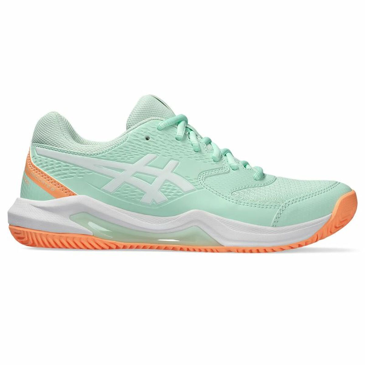 Adult's Padel Trainers Asics Gel-Dedicate 8 Turquoise Aquamarine-0