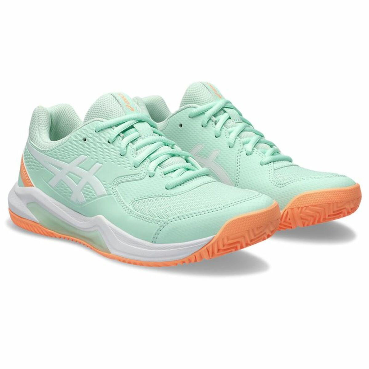 Adult's Padel Trainers Asics Gel-Dedicate 8 Turquoise Aquamarine-5