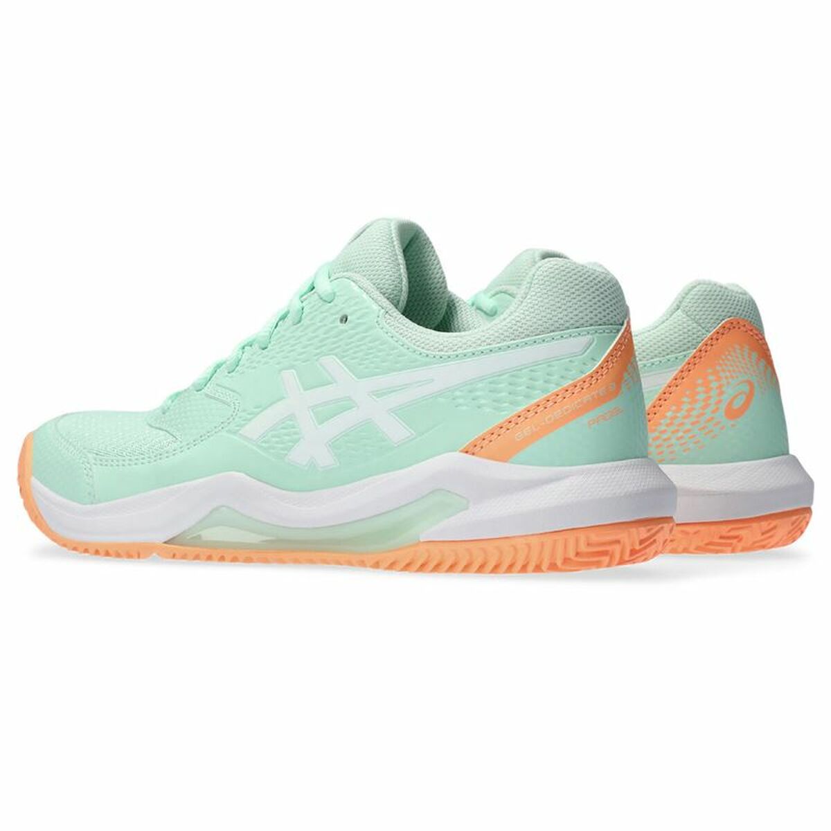 Adult's Padel Trainers Asics Gel-Dedicate 8 Turquoise Aquamarine-4