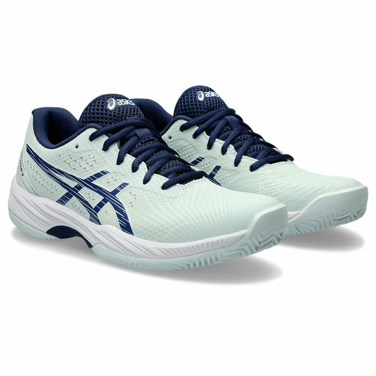 Women's Tennis Shoes Asics Gel-Resolution 9 Clay/Oc Mint-4