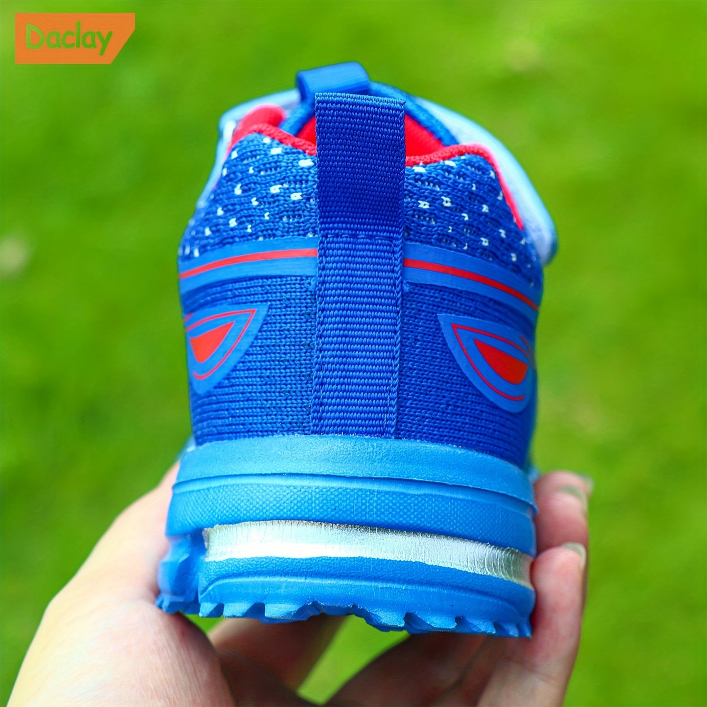 Daclay Casual Comfortable Low Top Woven Shoes For Boys, Breathable Lightweight Non-slip Sport Shoes For Running Training