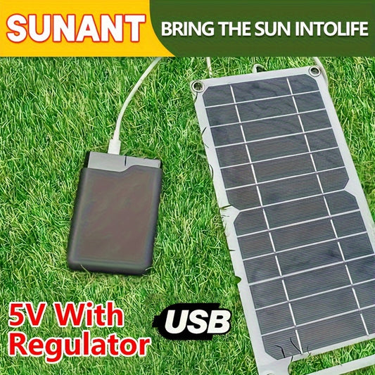 Stay Charged On The Go: 30W Portable Solar Panel With USB Safe Charge Stabilize Battery Charger