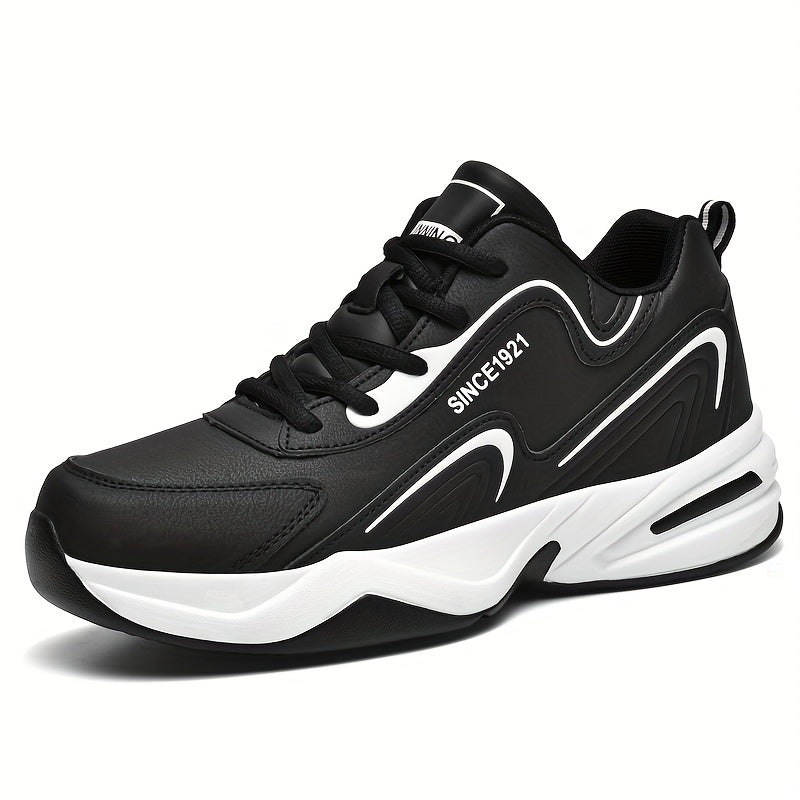 Men's Trendy Breathable Wear-resistant Chunky Sneakers For Traveling, Men's Footwear