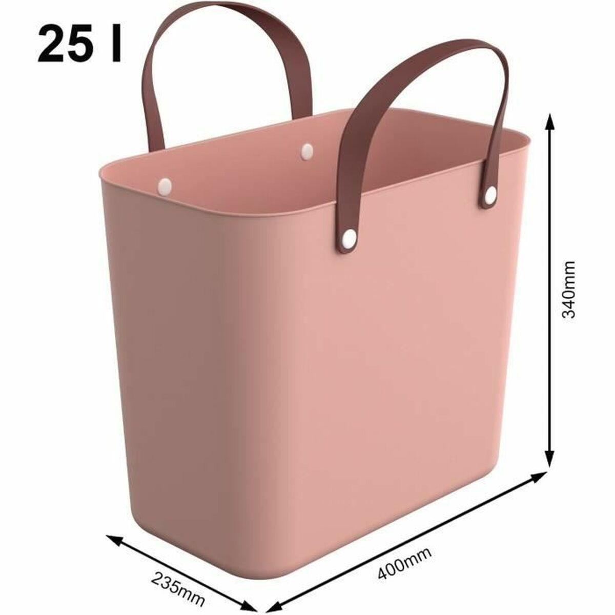 Hand bag Rotho 1044402089 Pink Plastic-2